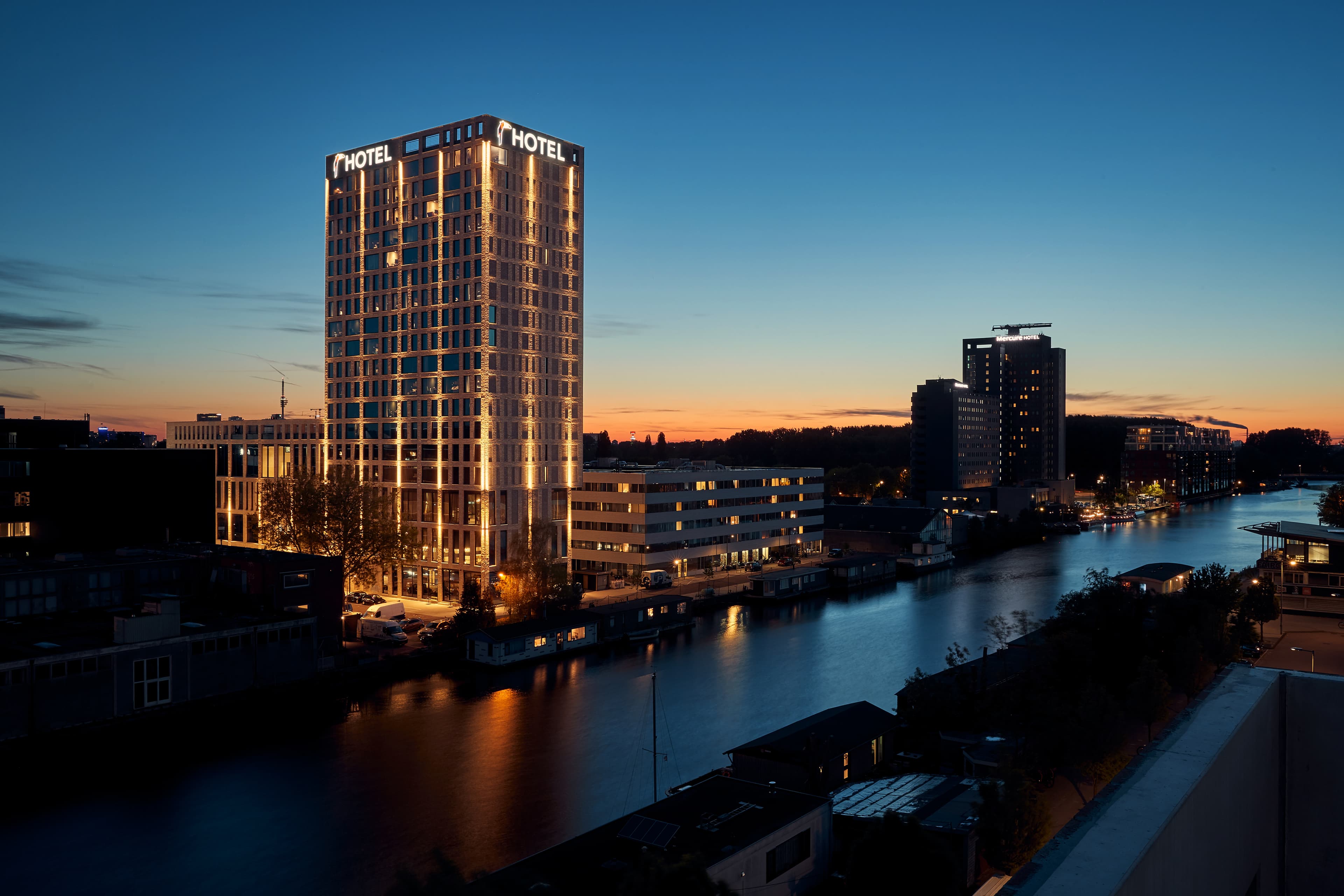 Amsterdam - Amstel background